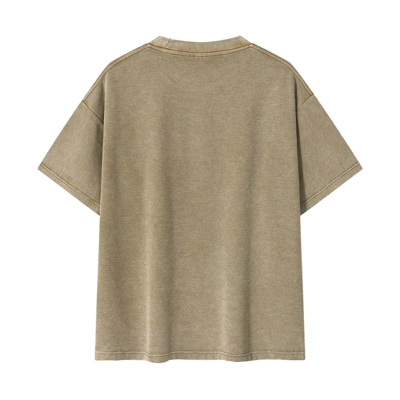 NOBLE FORM x MADEINKAYS MINERAL WASH WAFFLE KNIT T-SHIRT