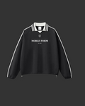 Noble Form  Stripe Lapel Collar Sweatshirt Chapter 1 - Limited Edition Newcastle